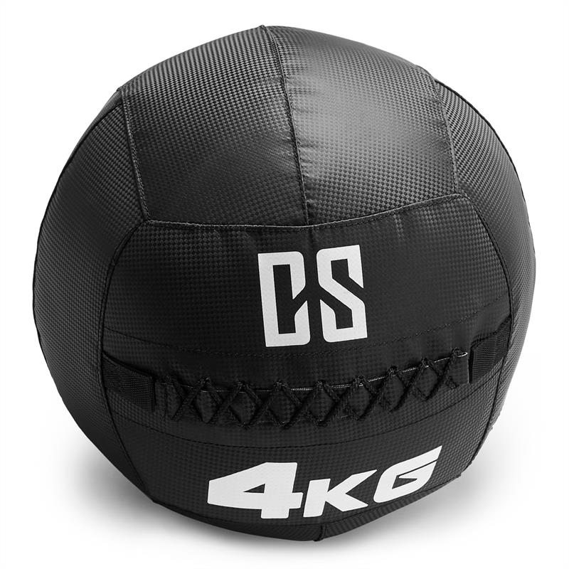 Capital Sports Bravor Wall Ball medicinbal PVC 4kg černá