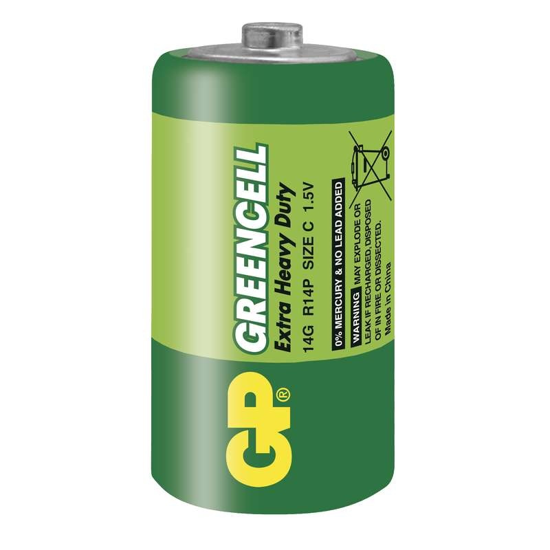 GP Batteries Greencell C 1ks 1012302000