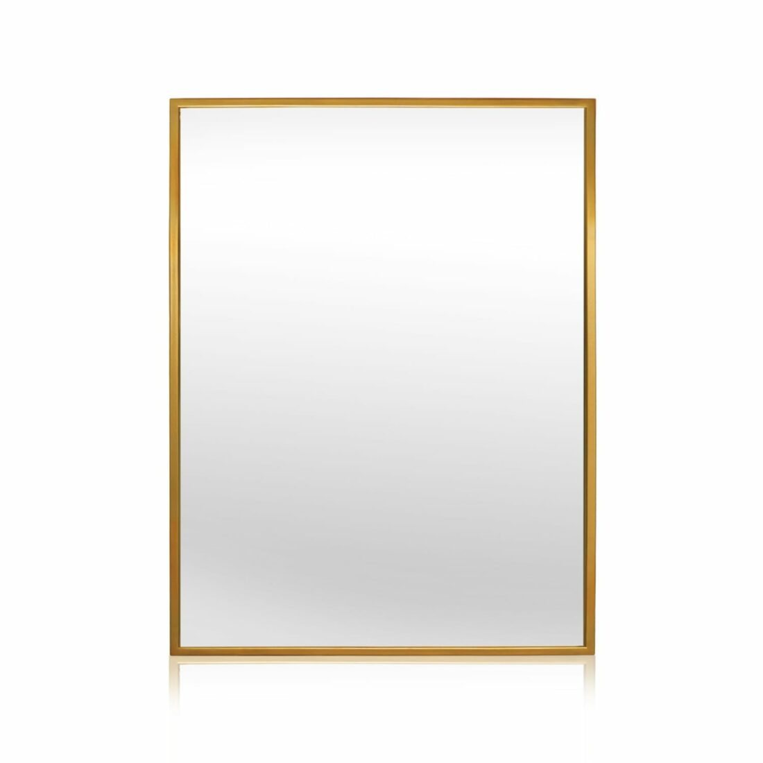 Casa Chic Croxley Nástěnné zrcadlo v kovovém rámu obdélníkové 70 x 50 cm