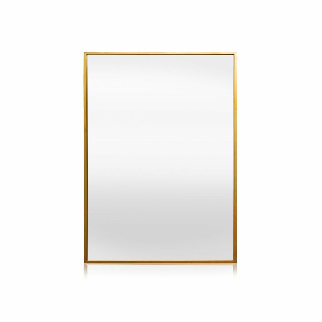 Casa Chic Croxley Nástěnné zrcadlo v kovovém rámu obdélníkové 90 x 60 cm