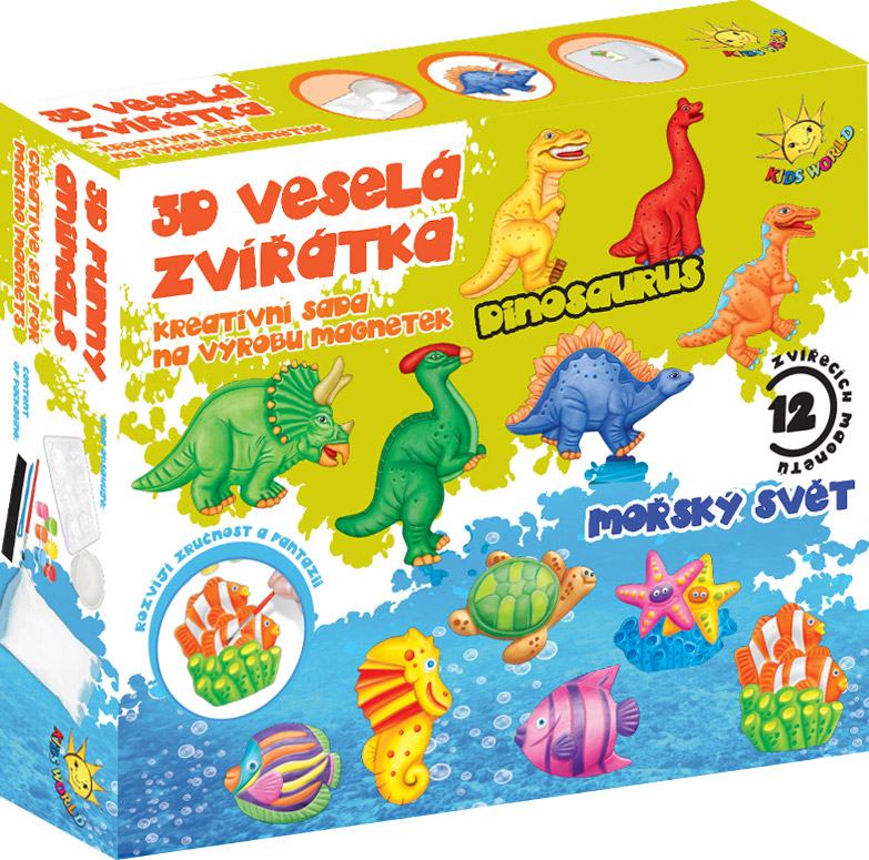 Kids World 3D veselá zvířátka