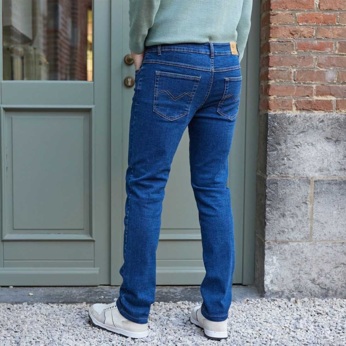 Pružné džíny