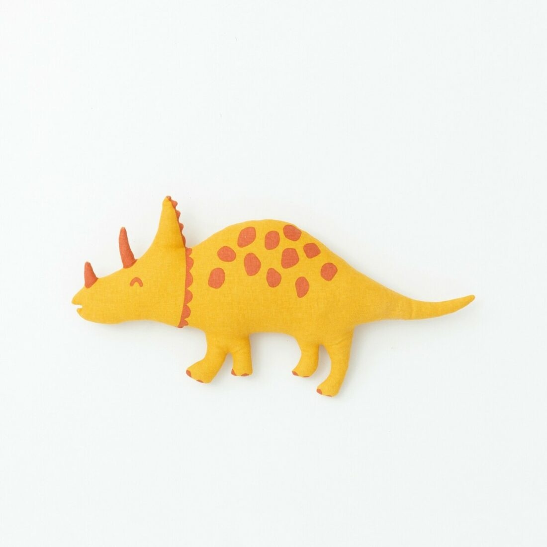 Dětský polstrovaný polštář "triceratops"