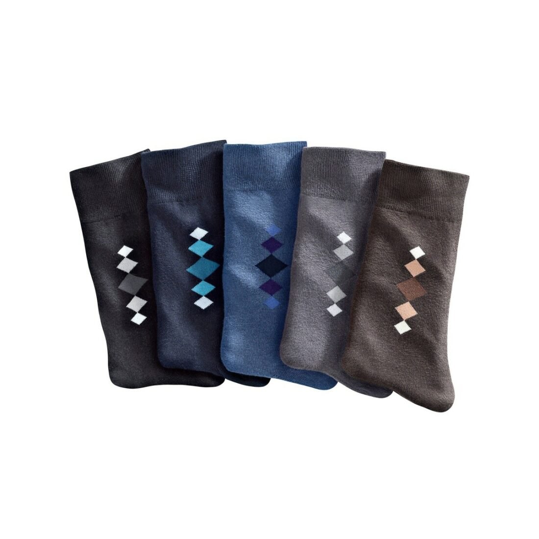 Ponožky s barevným motivem