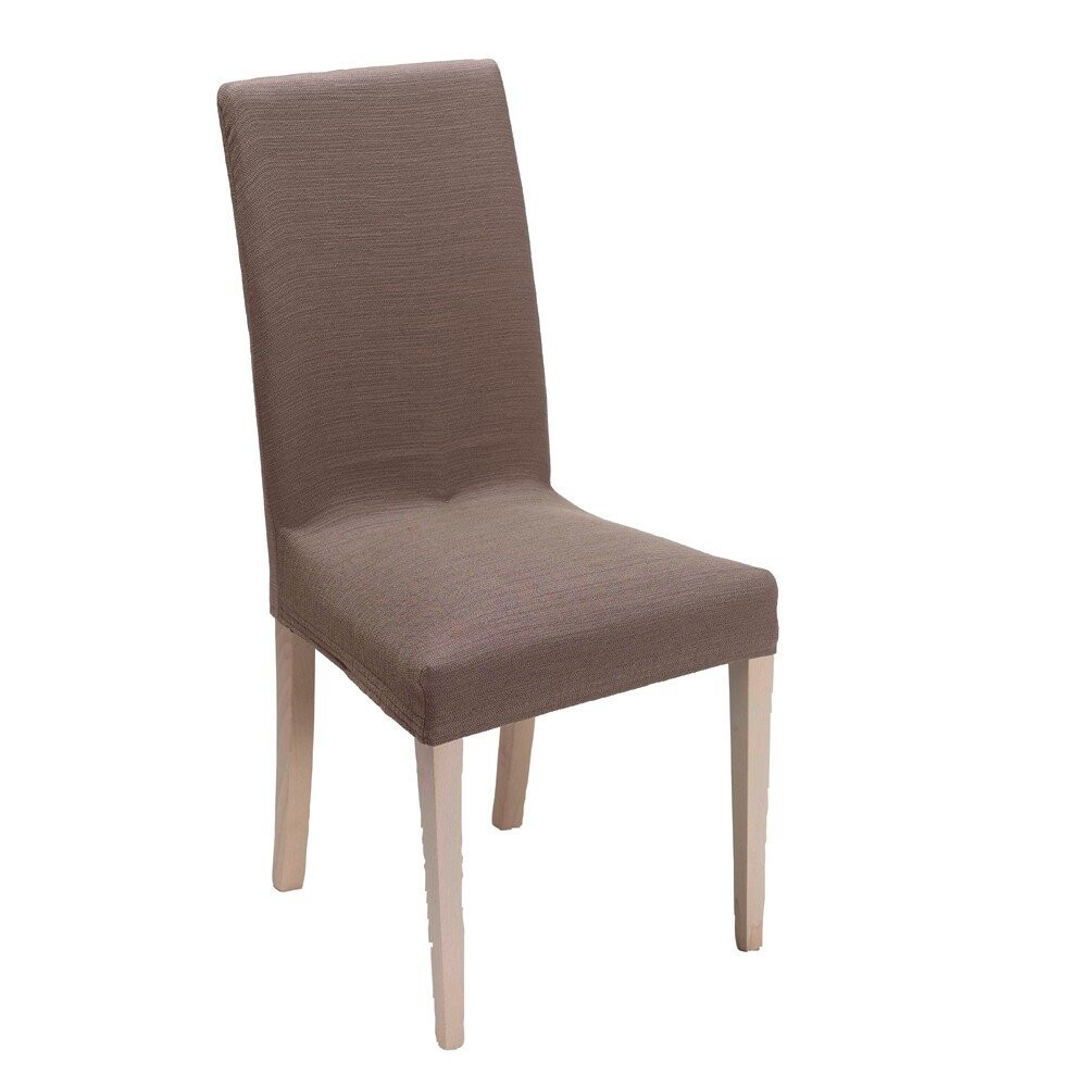 Pružný jednobarevný potah na židli